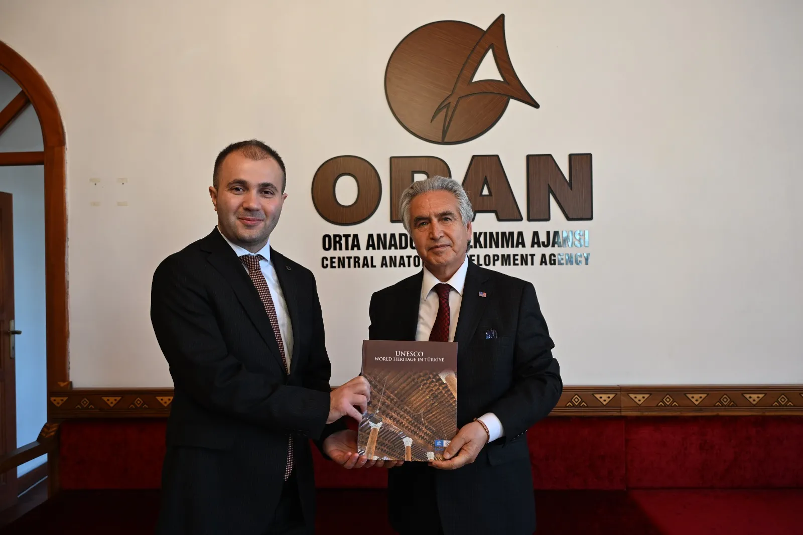 UNESCO Türkiye Milli Komisyonu Başkanı Prof. Dr. Öcal Oğuz’dan Orta Anadolu Kalkınma Ajansı’na Ziyaret